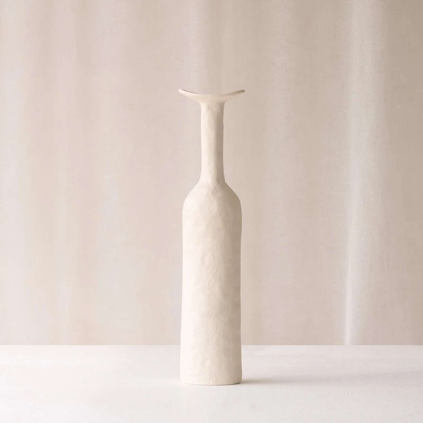 Eco-Friendly Teodora Vase Cream High-Grade