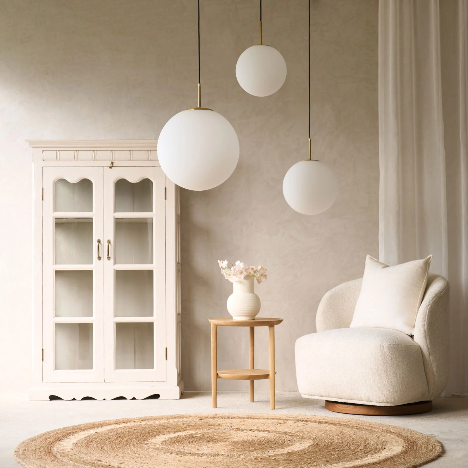Classic Medina Hanging Lamp White Original Design