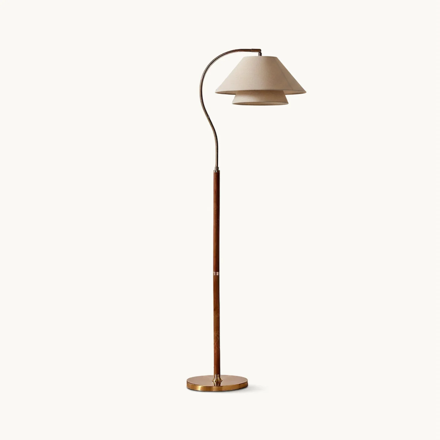 Elegant Hands Garner Floor Lamp Casual