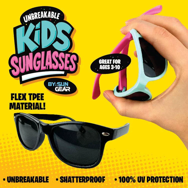 Fashionable Unbreakable Kids Sunglasses Carefully Designed