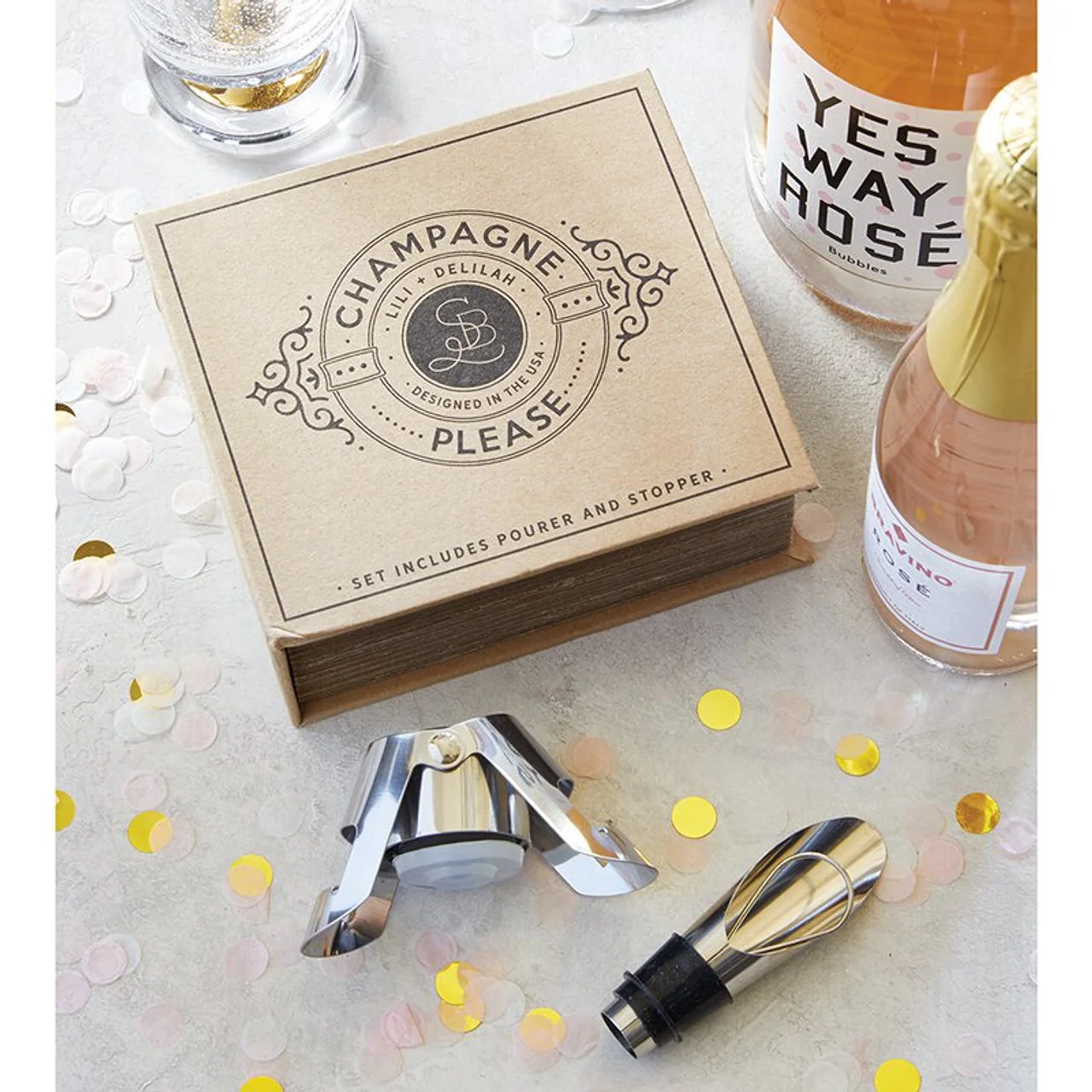 Prestigious Champagne Please Stopper Book Box Set Dependable