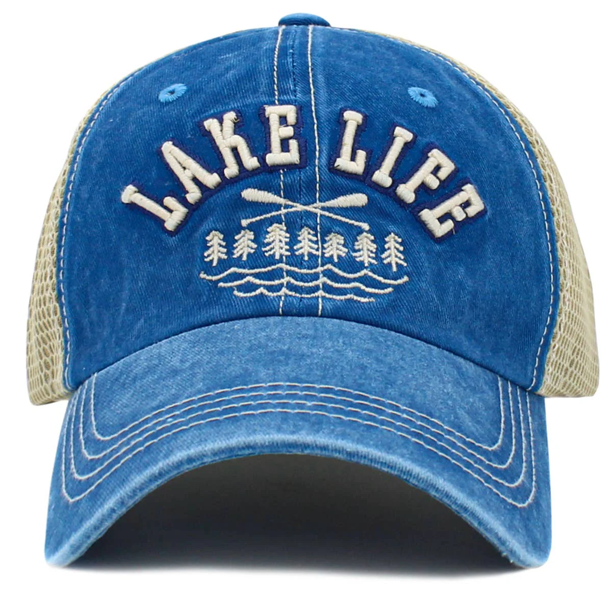 Responsible Lake Life Vintage Ballcap Long-Lasting