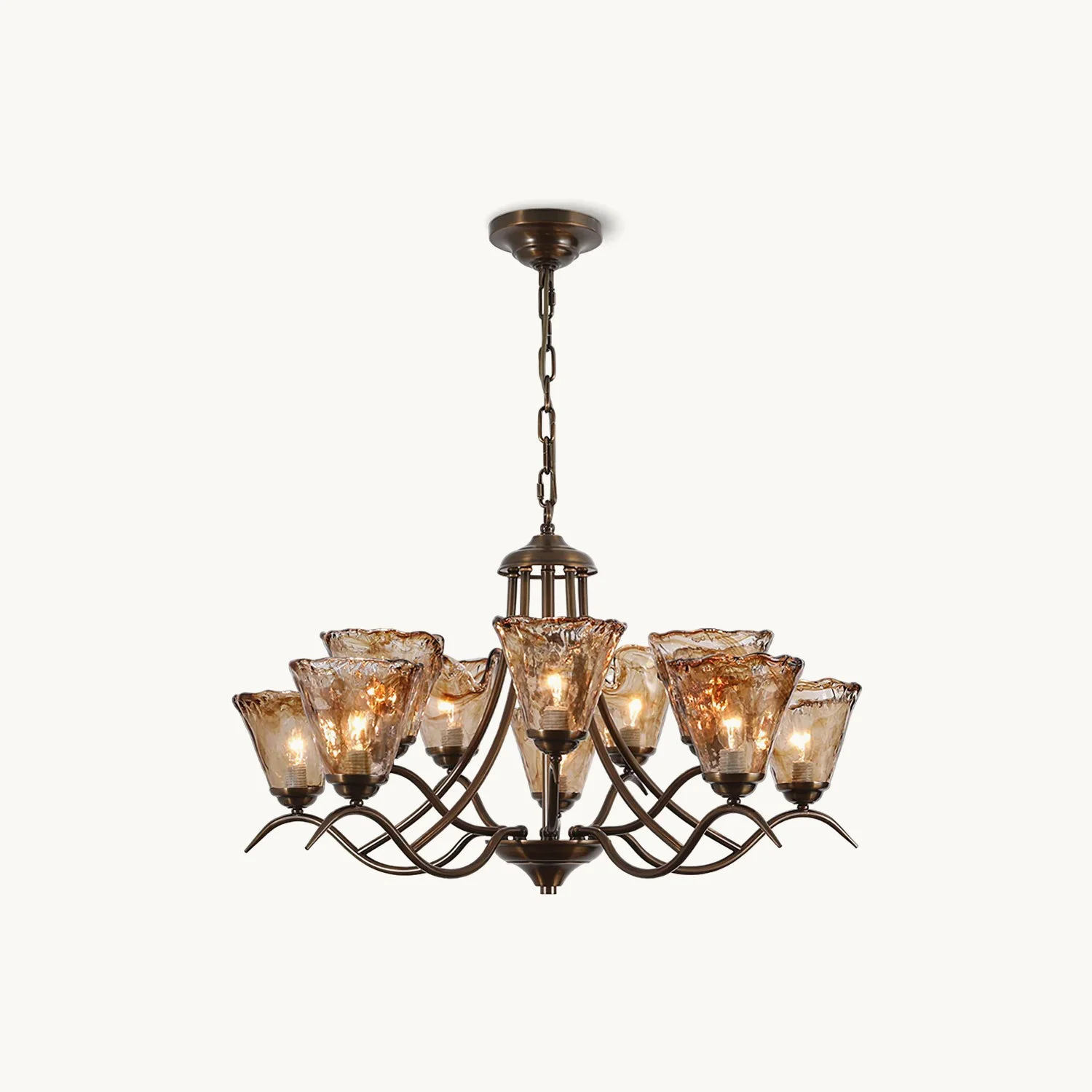 Clean Vetraio Chandelier Enhanced