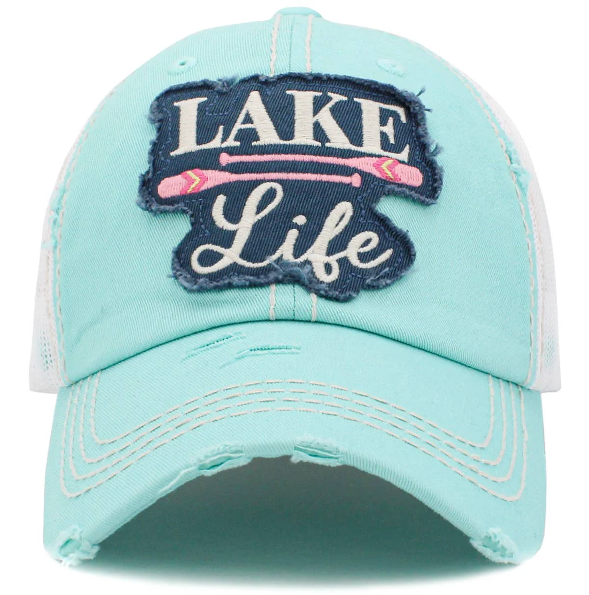 Carefully Designed Lake Life Vintage Ballcap Premium