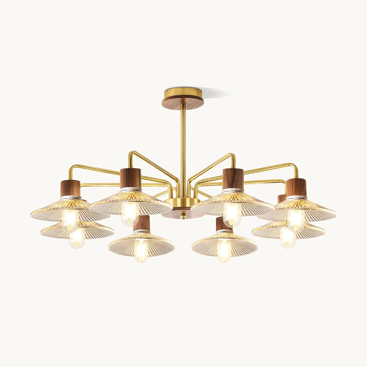 Exceptional Retro Flower Shape Chandelier Elegant