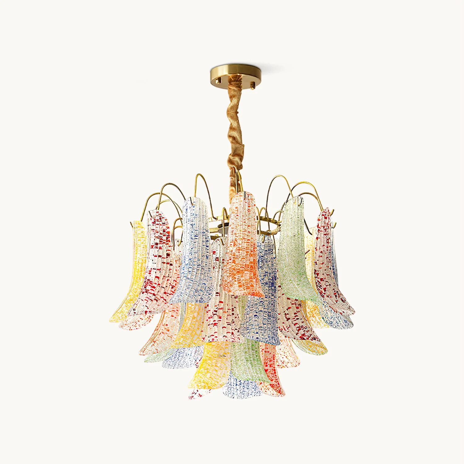 Environmentally Friendly Mazzega Murano Glass Chandelier Secure