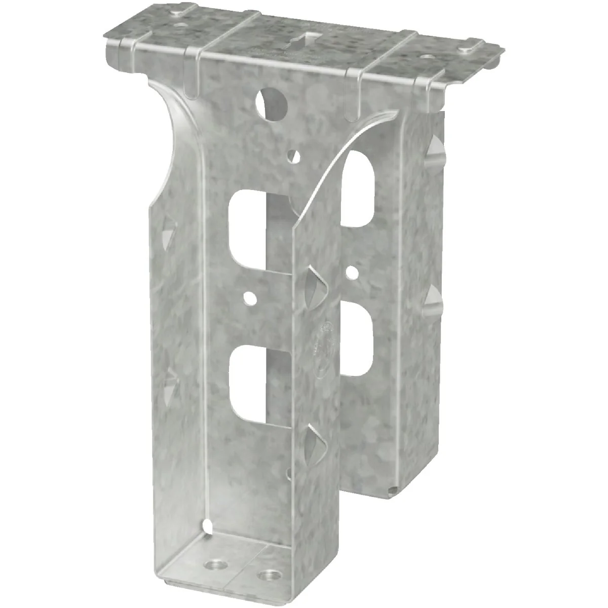 Secure Simpson Strong-Tie 2 x 6 In. Galvanized Steel 20 ga Post Frame Hanger Artisan