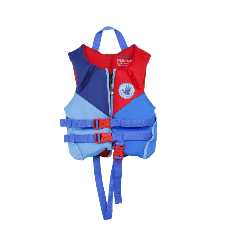 Fine Crafted Body Glove Child PFD Life Jacket One Size 33-55 lbs Green