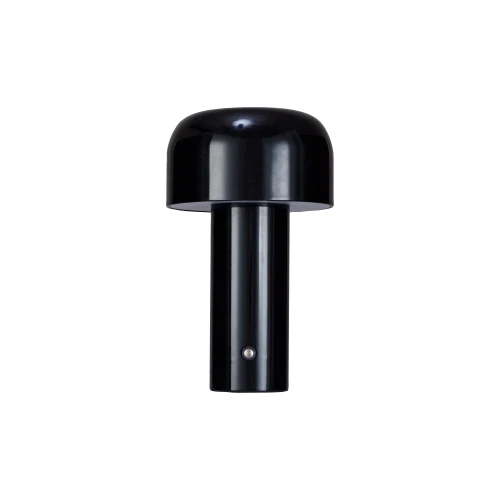 Carefully Designed Metal LED Rechargeable Table Lamp w Touch Sensor - Black Powerful
