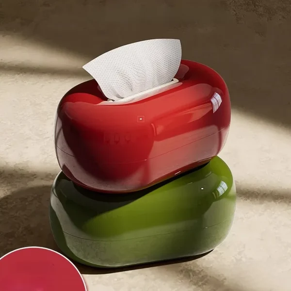 Smart Creative Oval Porcelain Pull-Out Tissue Box for Home Decor Responsible