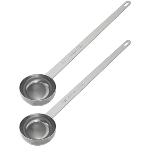 Modern 2PCS Extra Long Handle Coffee Scoop 2 Count Original