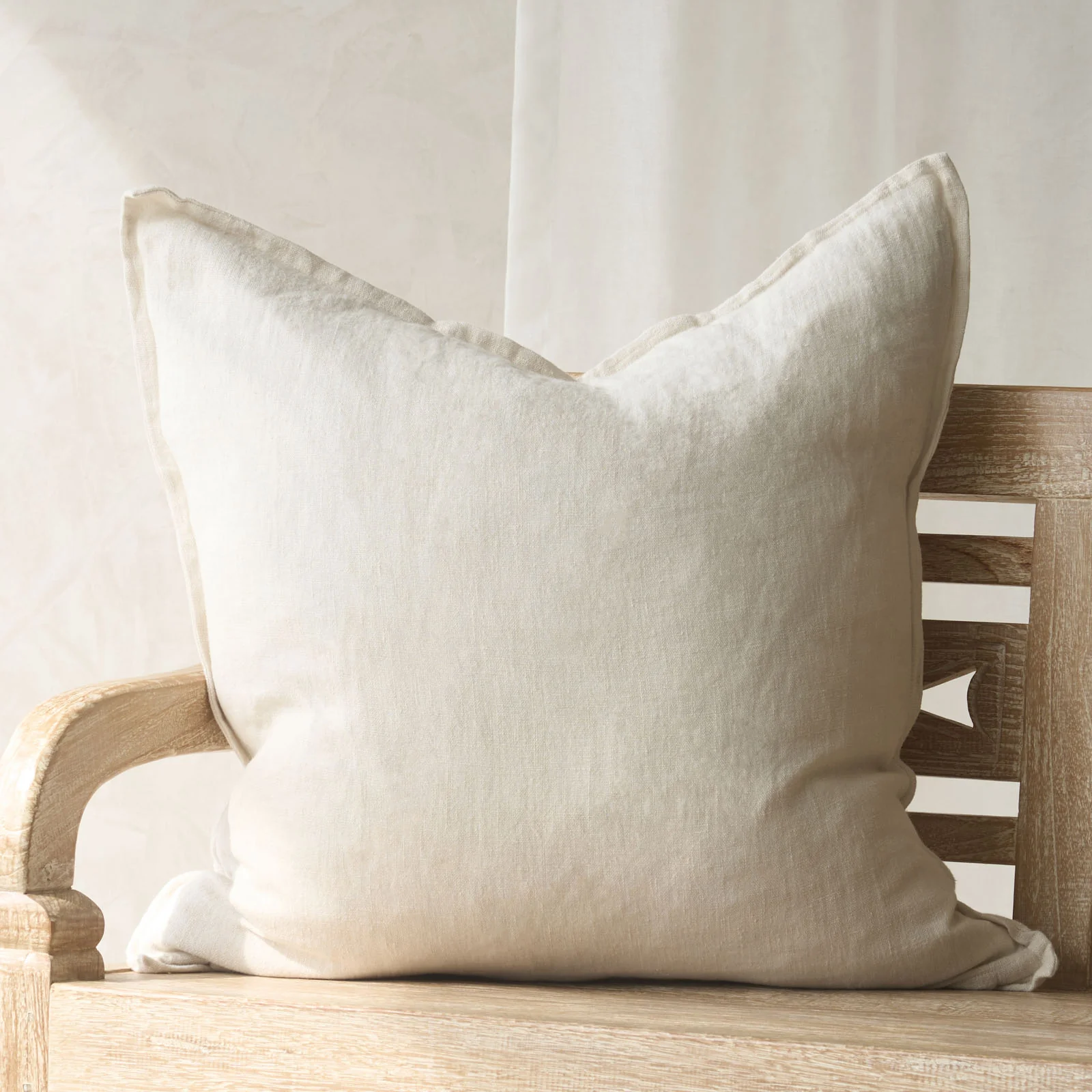 Exclusive Cassia Cushion Almond Original