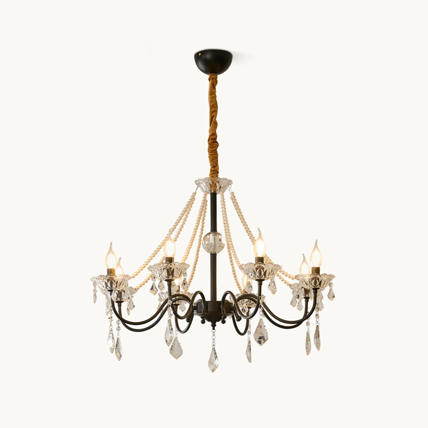 Excellent Greenville Crystal Chandelier Certified
