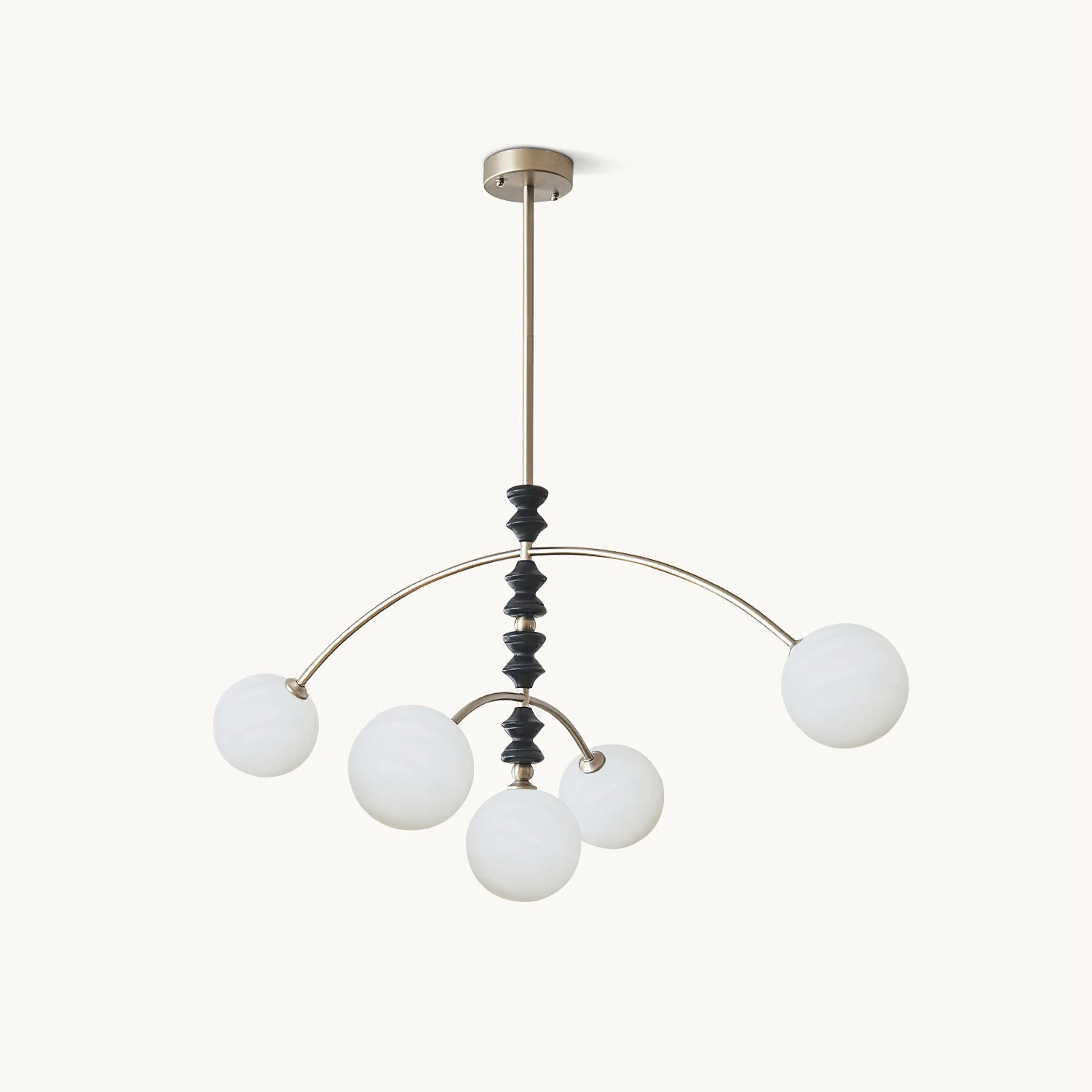 Fine Crafted Valentina Arc Chandelier Outstanding