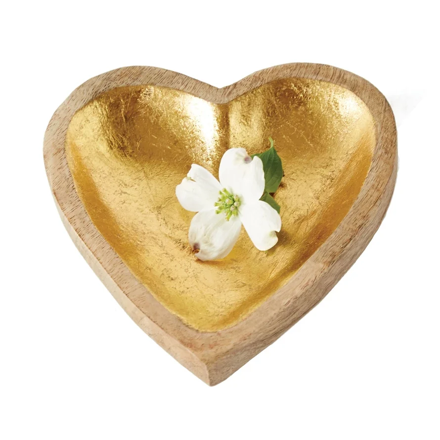 Trusted Decorative Mango Wood Heart Bowl Effective