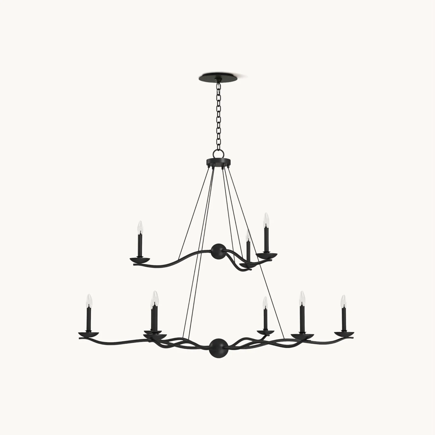 Refined Sawyer Chandelier Smart