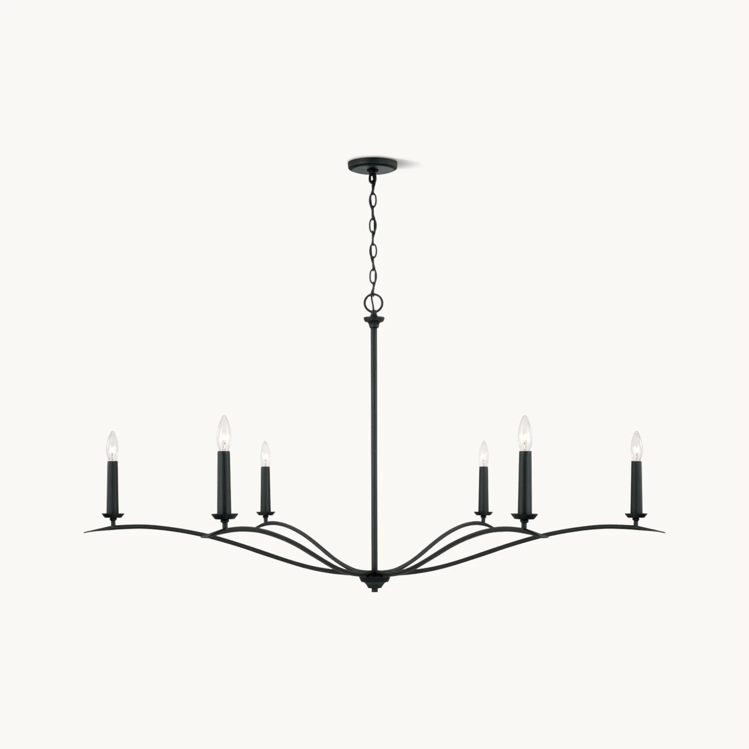 Fine Crafted Malene Chandelier Certified