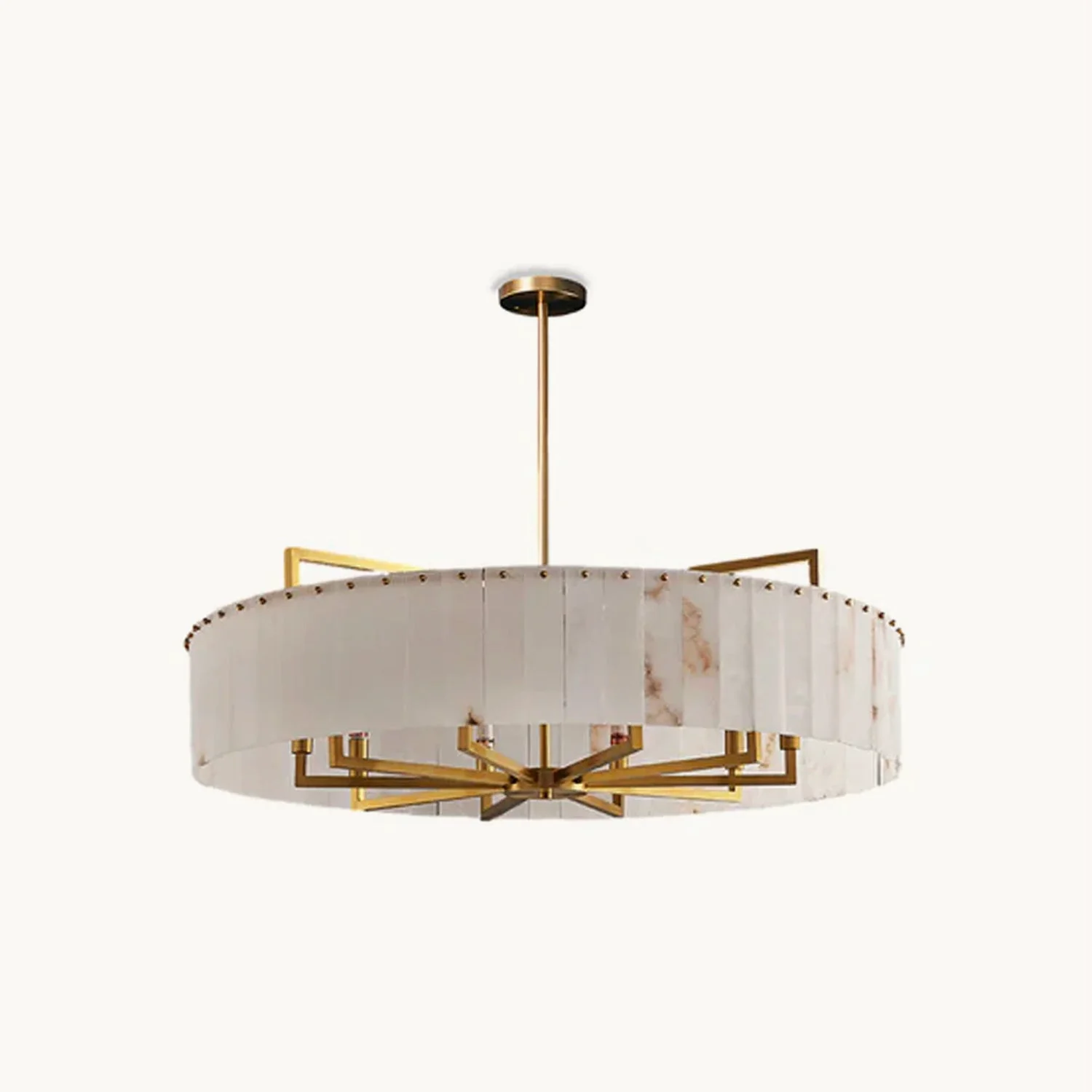 Clean Light Luxury Marble Chandelier Top-Quality