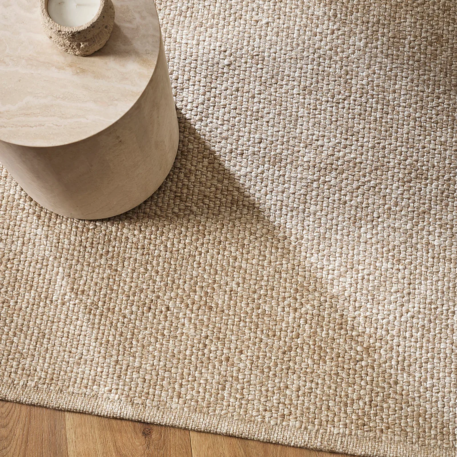 Enhanced Burleigh Outdoor Floor Rug Oatmeal Green