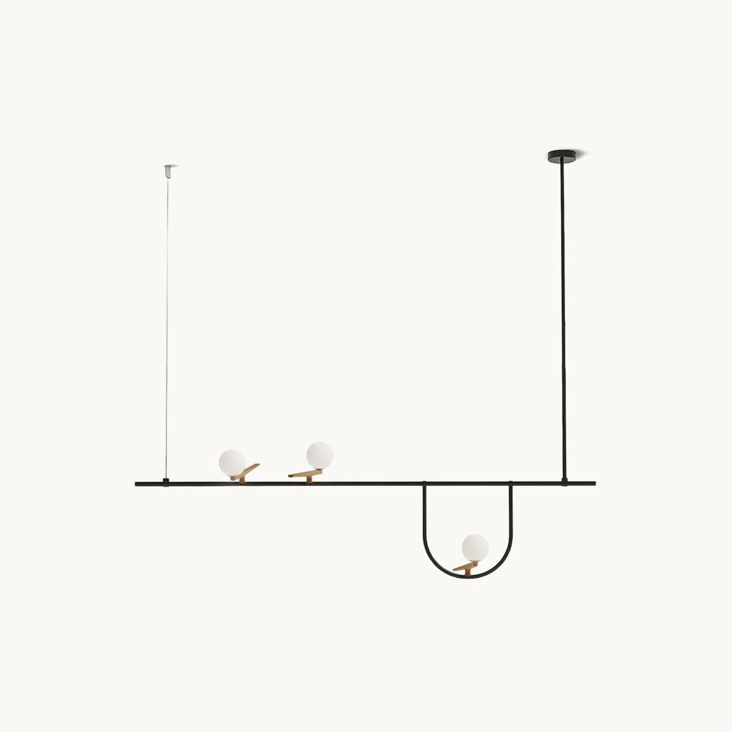 Casual Yanzi Linear Chandelier Powerful