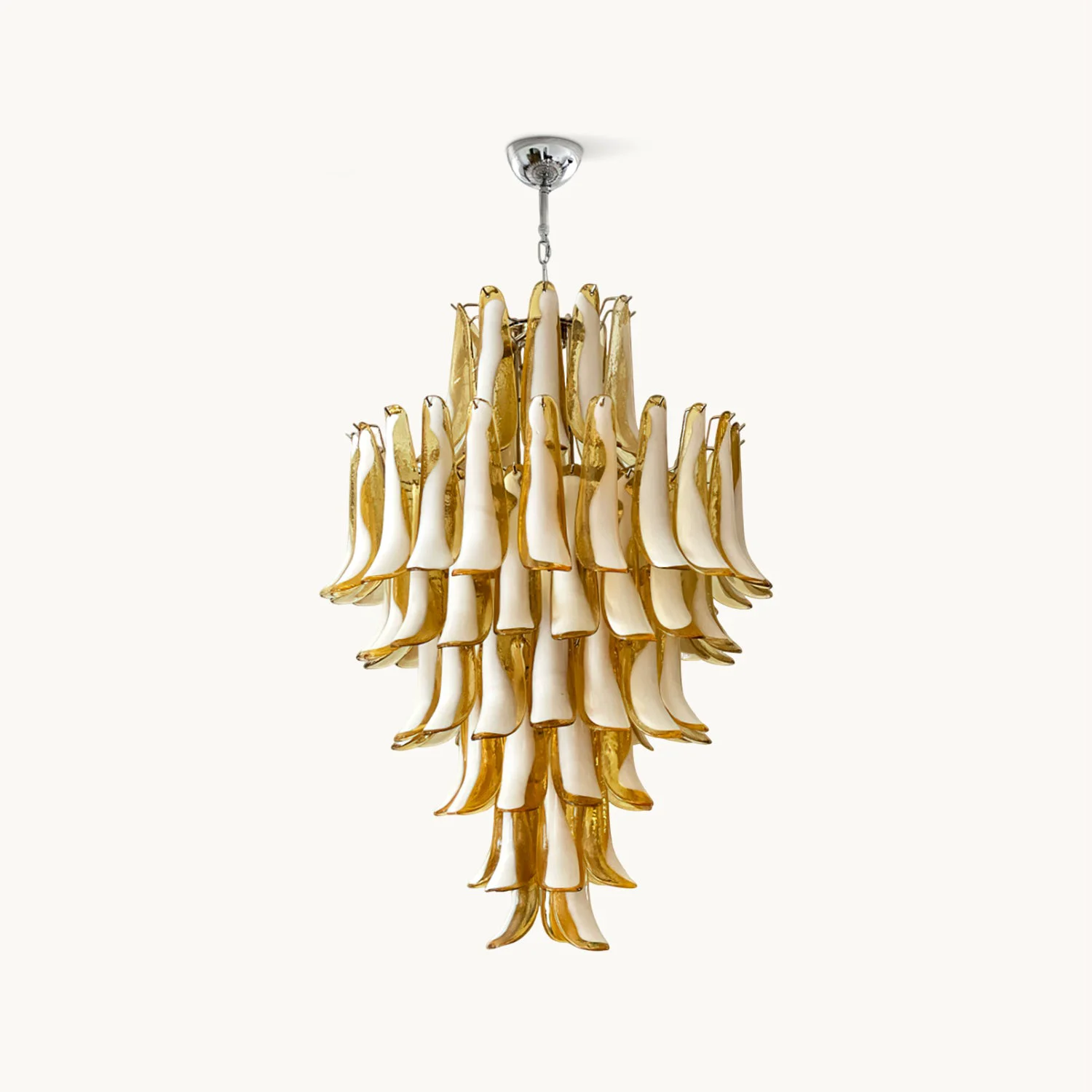 Contemporary Murano Petal Chandelier Trusted