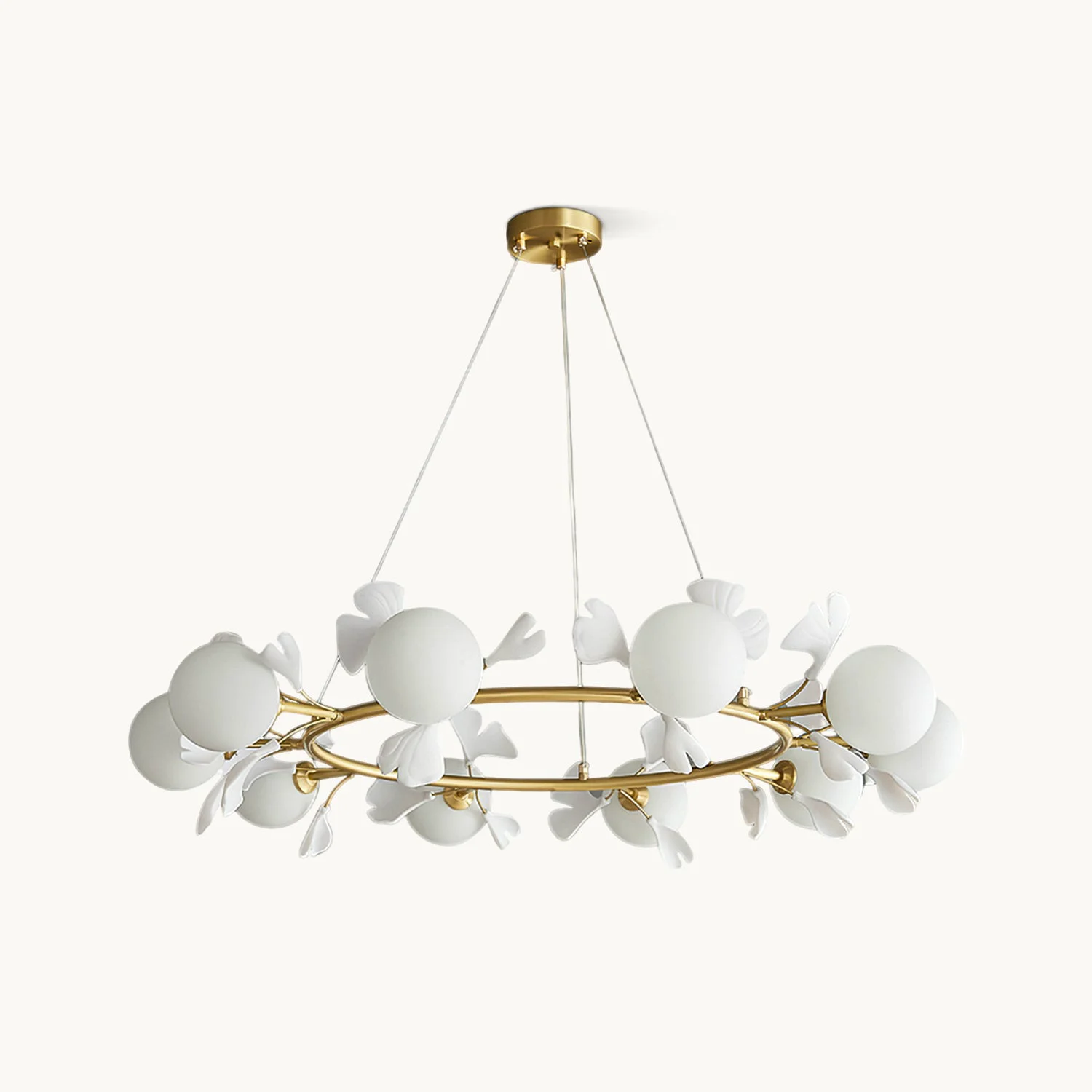 Flexible Allanie Gingko Chandelier Healthy