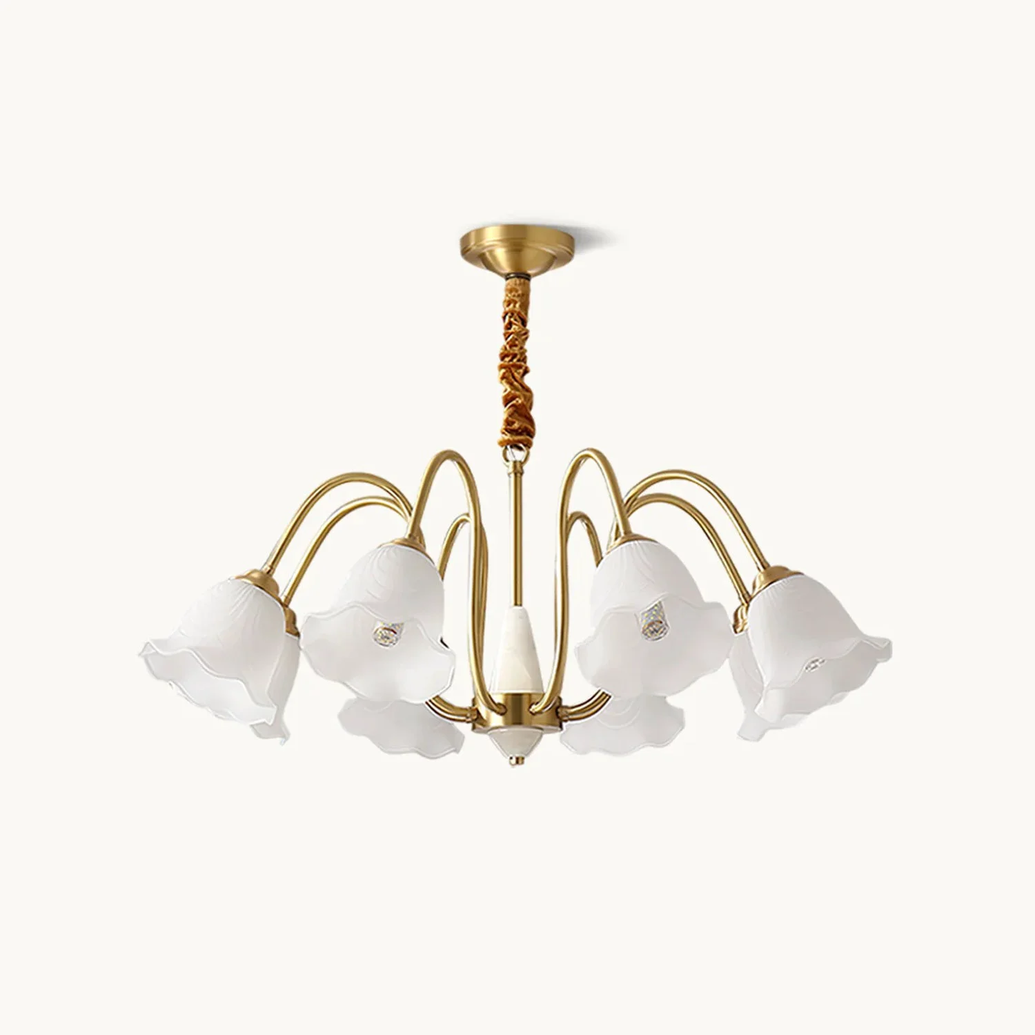 Durable Floral Bloom Chandelier Powerful