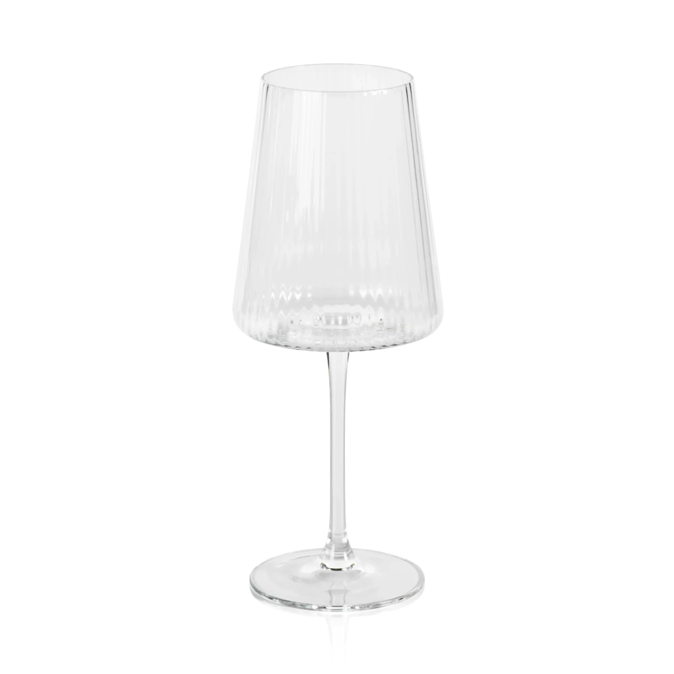 Convenient Bandol Fluted Textured Wine Glass Practical