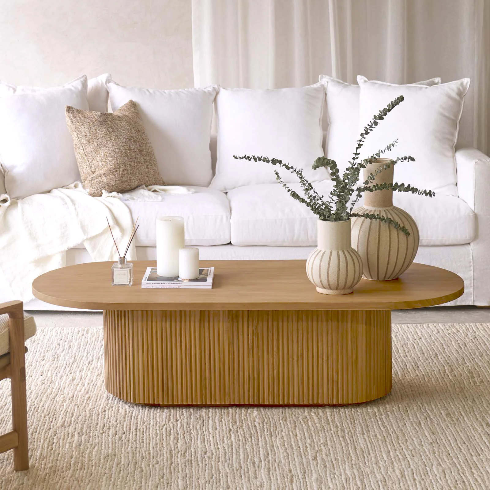 Minimalist Moher Coffee Table Teak 150cm Original Design
