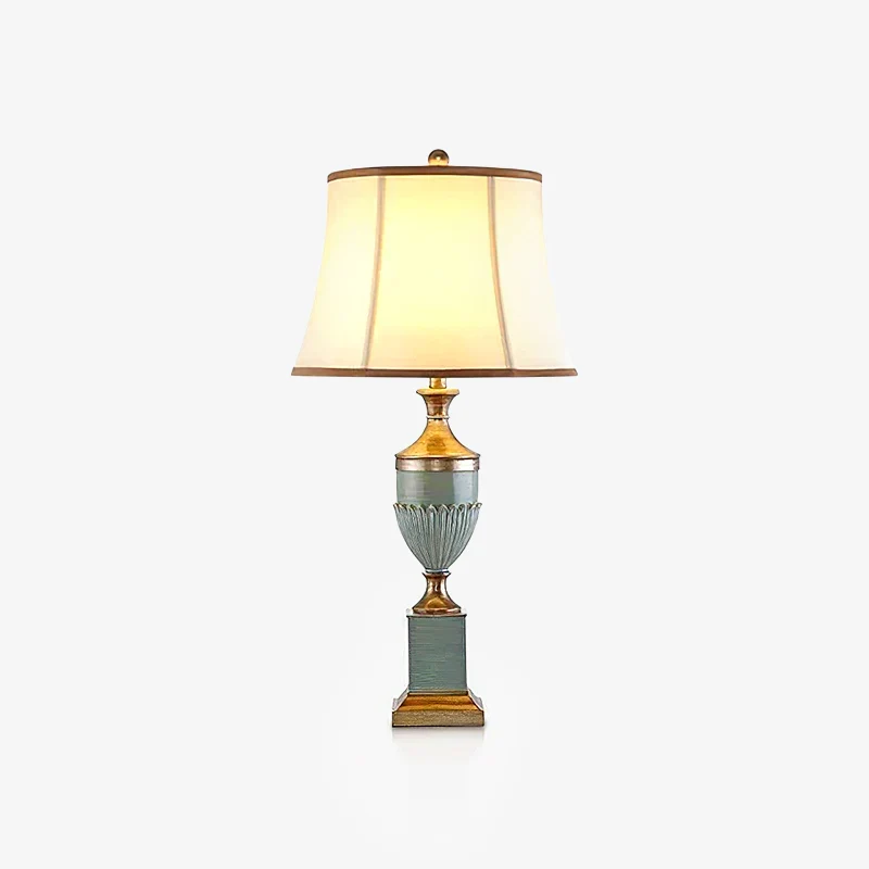 Trusted European Luxury Fabric Table Lamp Clean