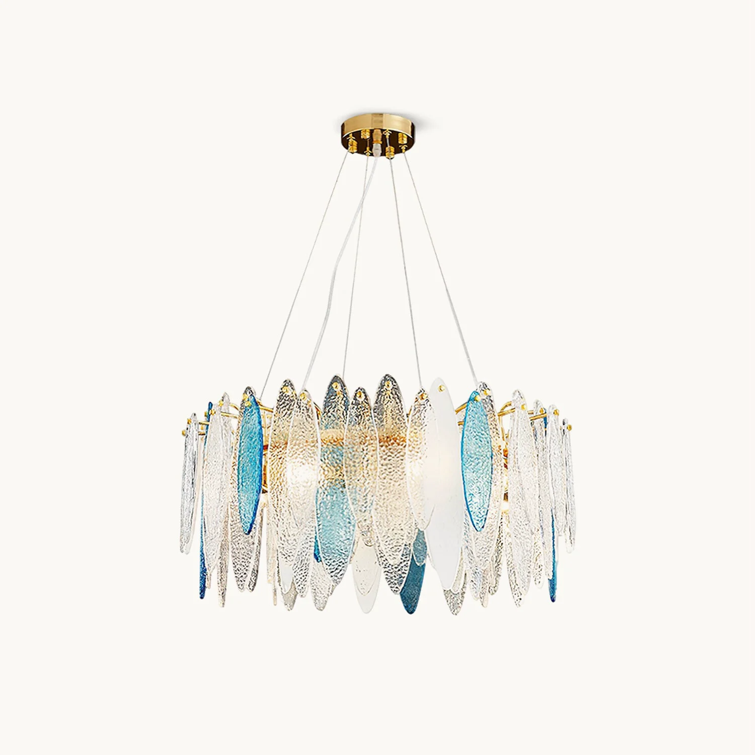 First-Class Lola Glass Chandelier Professional