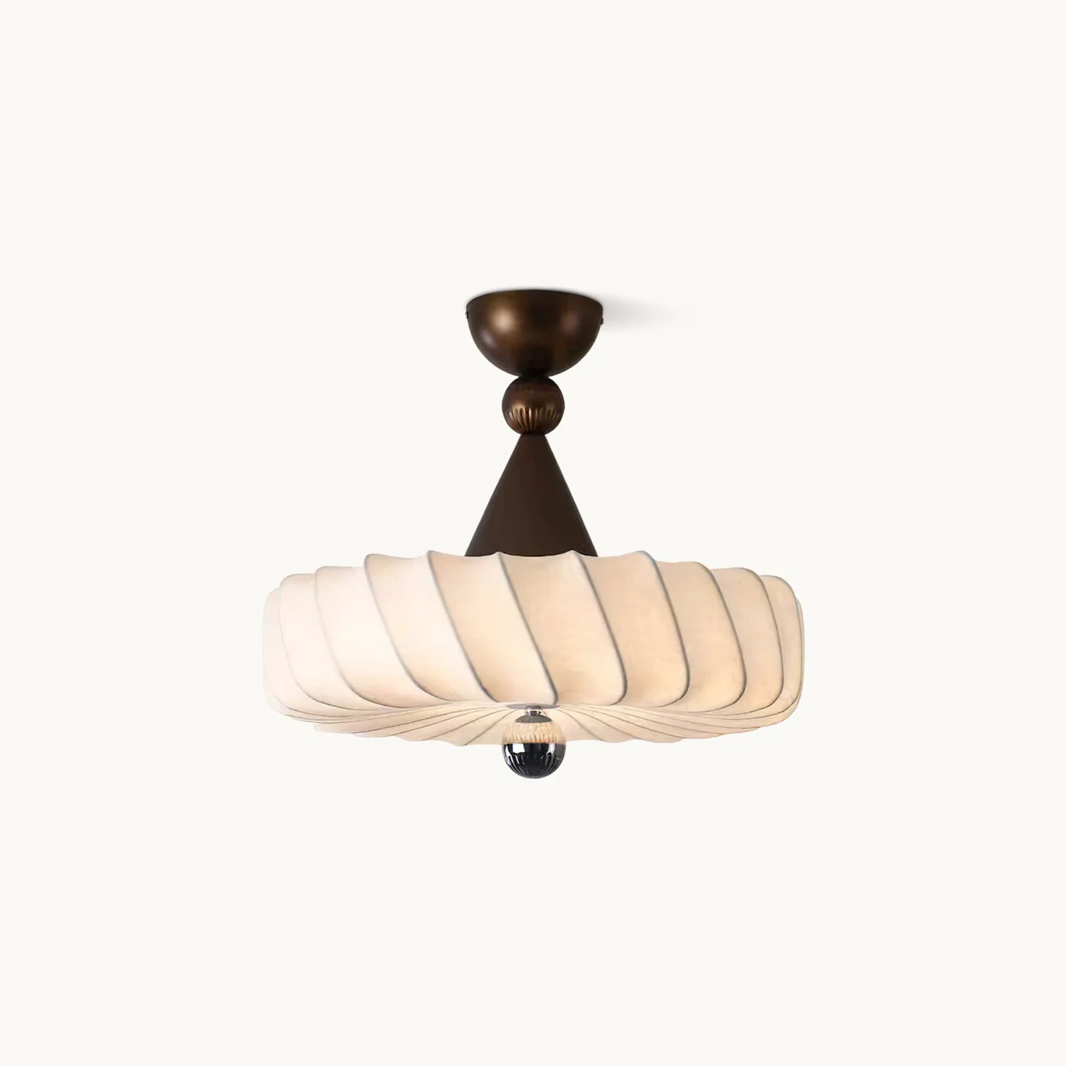 Authentic Kavelle Ceiling Light Clean