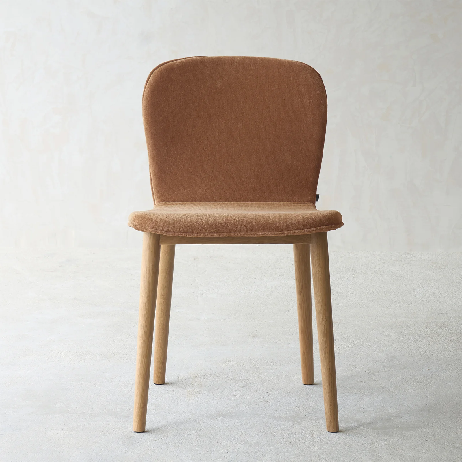 Elegant Puddle Dining Chair Oak Frame - Auric Environmentally Friendly