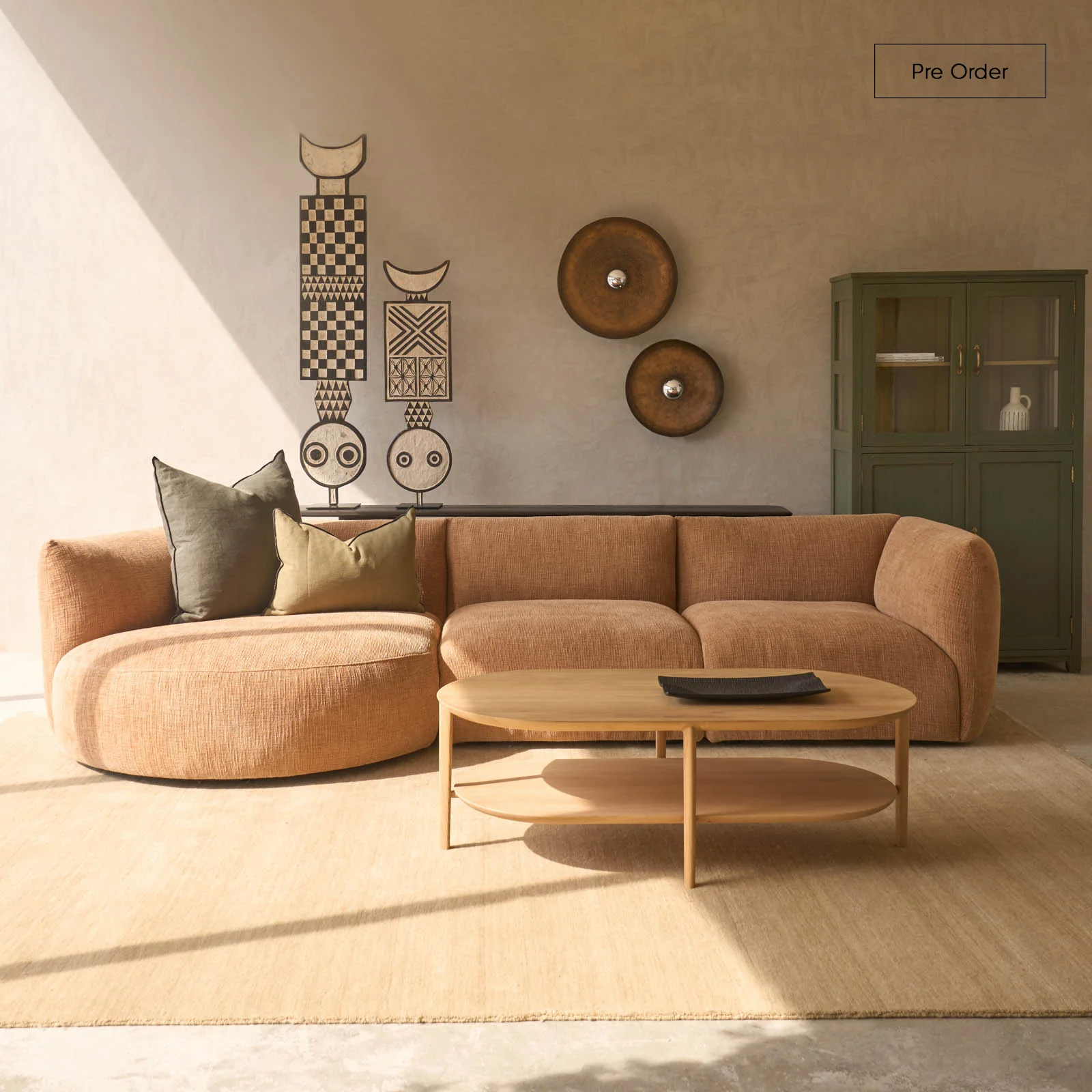 Excellent Slipper Full Modular Sofa Bespoke Fabric Leather 310cm Convenient