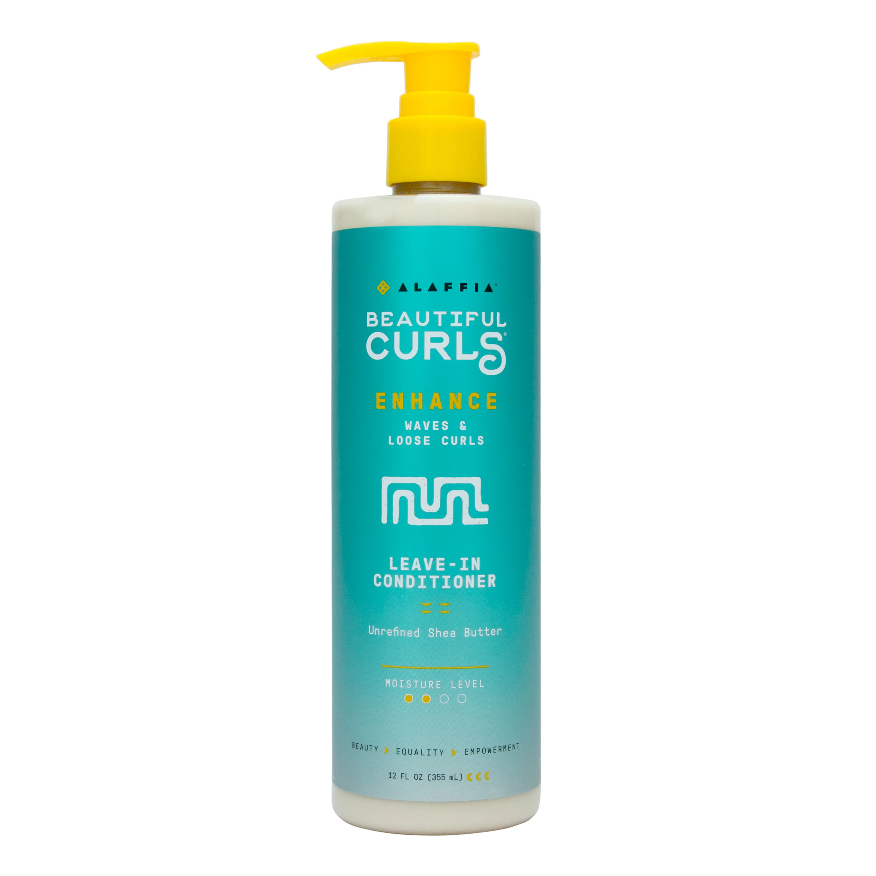 Solid Alaffia Beautiful Curls Curl Enhancing Leave-In Conditioner Convenient