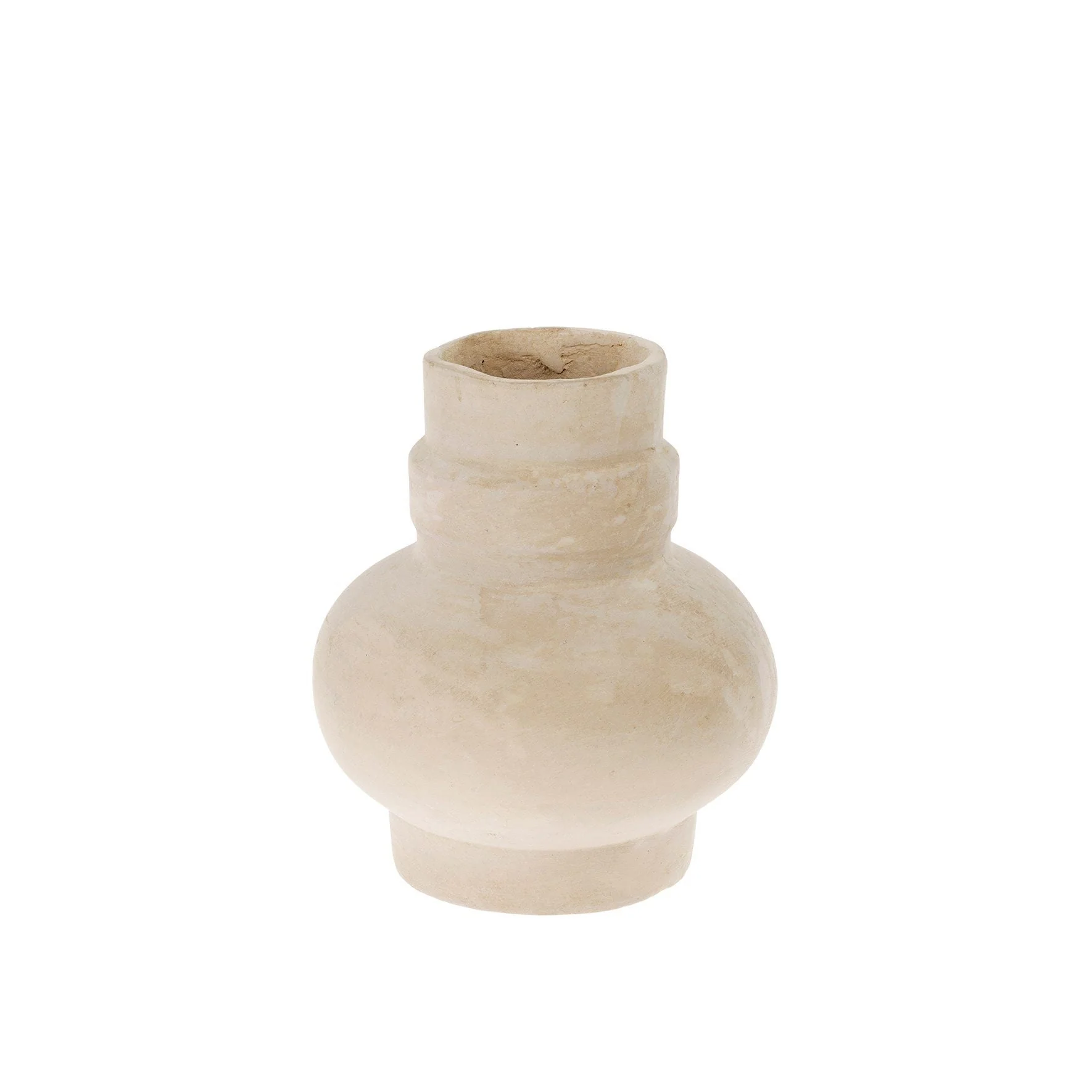 Traditional Merida Paper Mache Vase Smooth