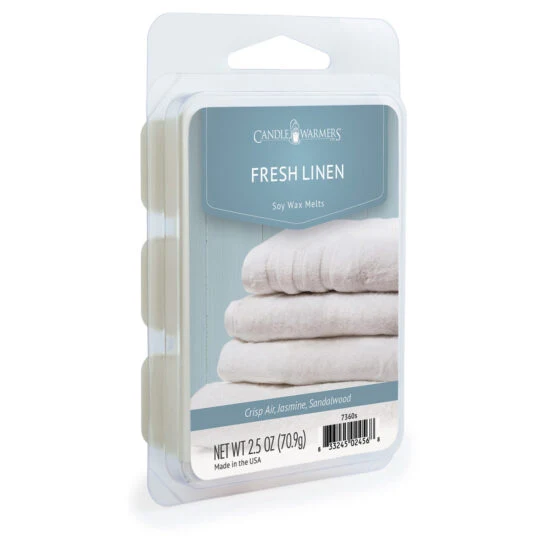 Detailed Fresh Linen Classic Wax Melts Prestigious