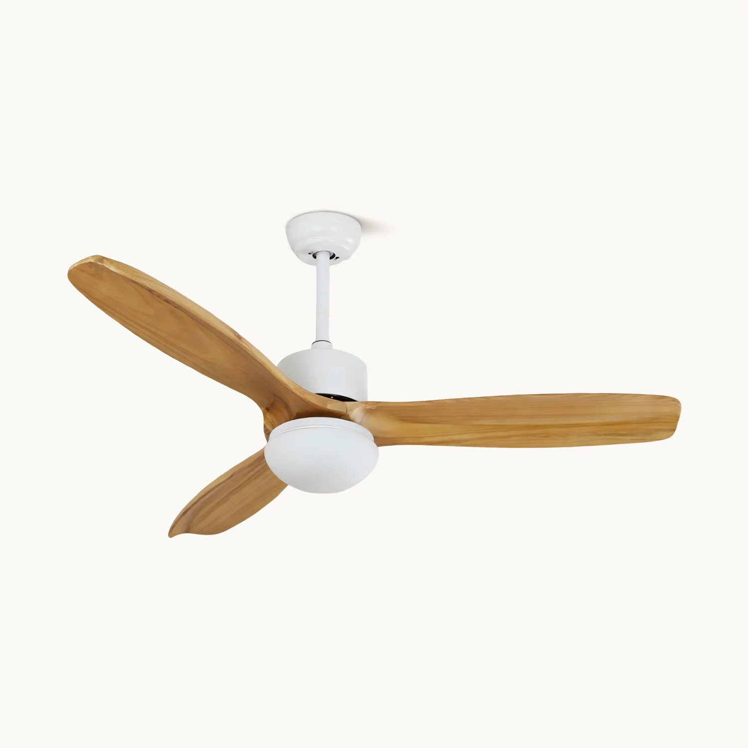 Natural Haydn Ceiling Fan Light Prestigious
