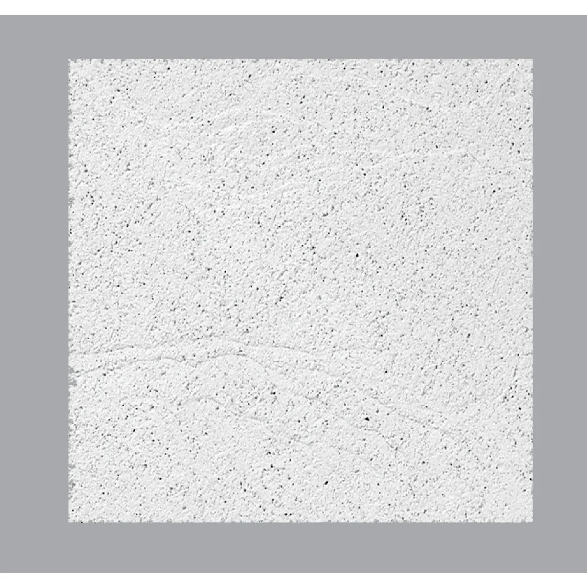 Fine Sandrift ClimaPlus 2 Ft. x 2 Ft. White Cast Mineral Fiber Ceiling Tile 8-Count Superior