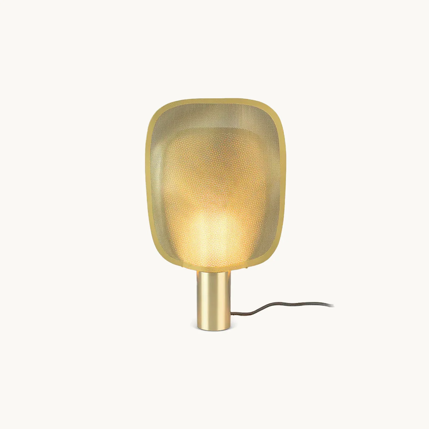 Excellent Smoked Chamber Table Lamp High-End