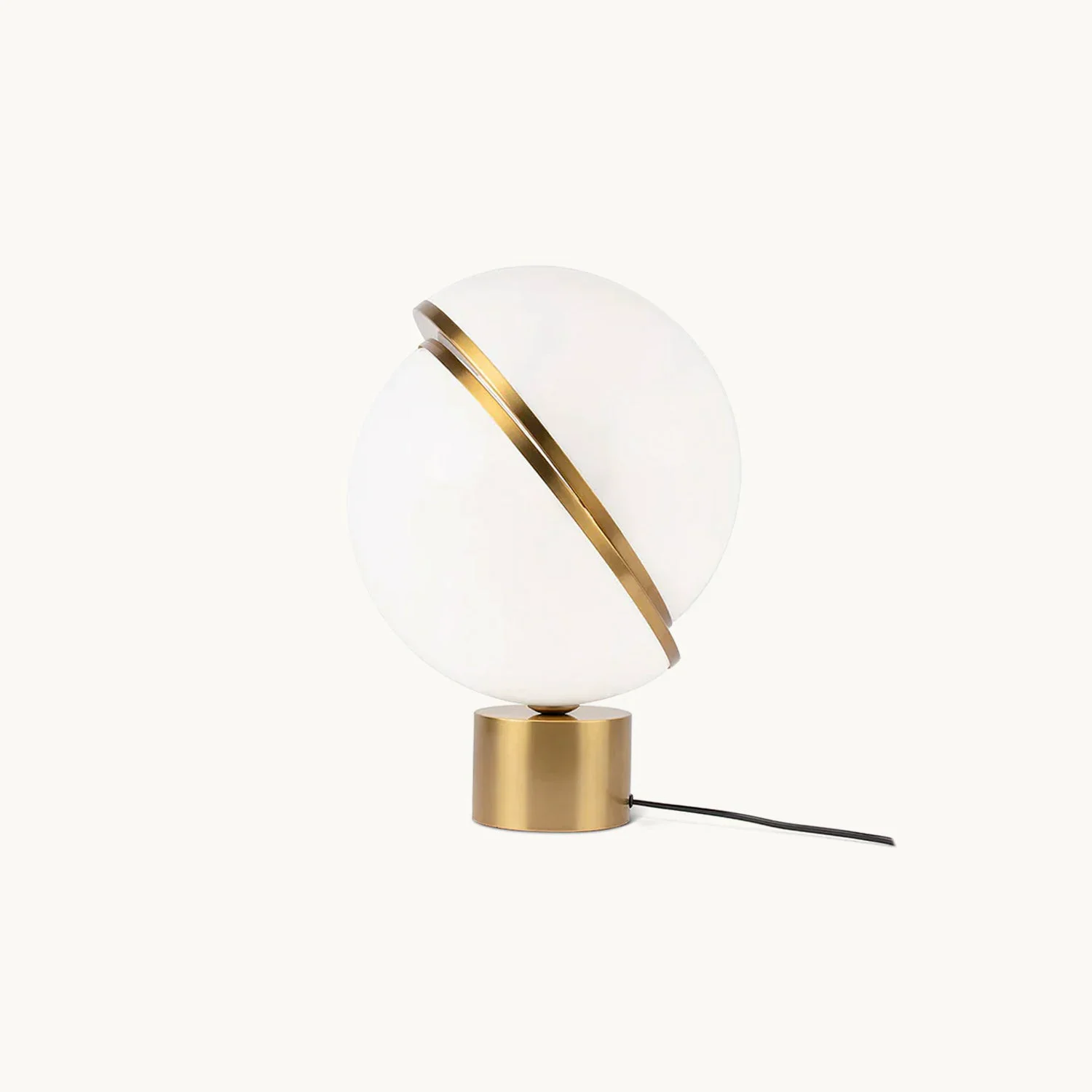 Sophisticated Crescent Table Lamp Refined