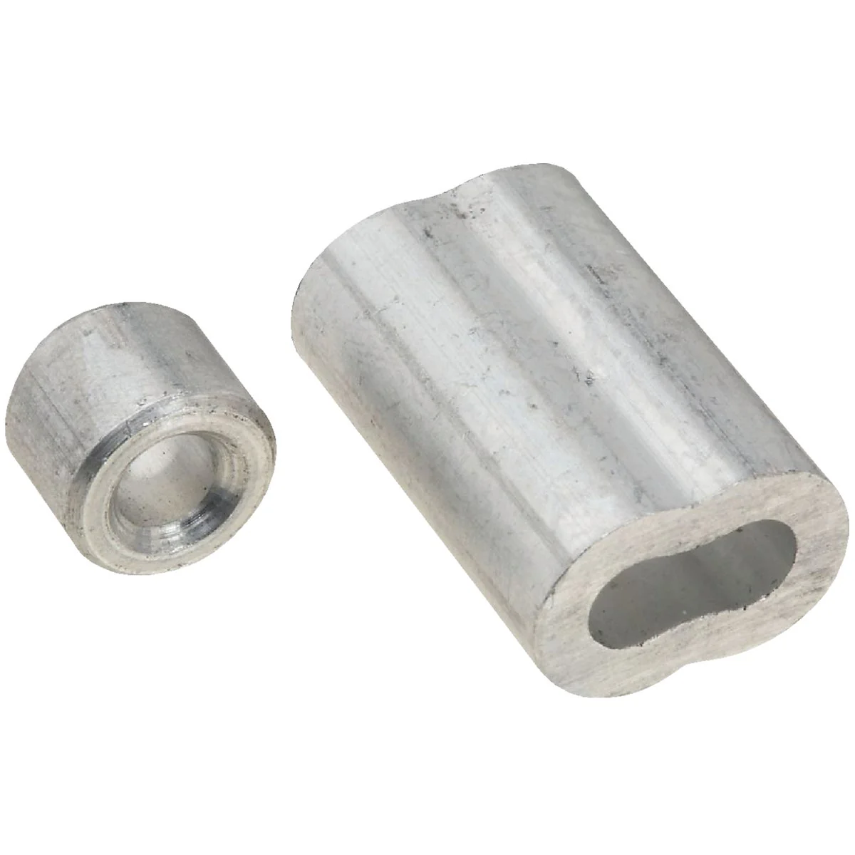Expertly Made Prime-Line Cable Ferrules and Stops 3 16 Aluminum Smooth