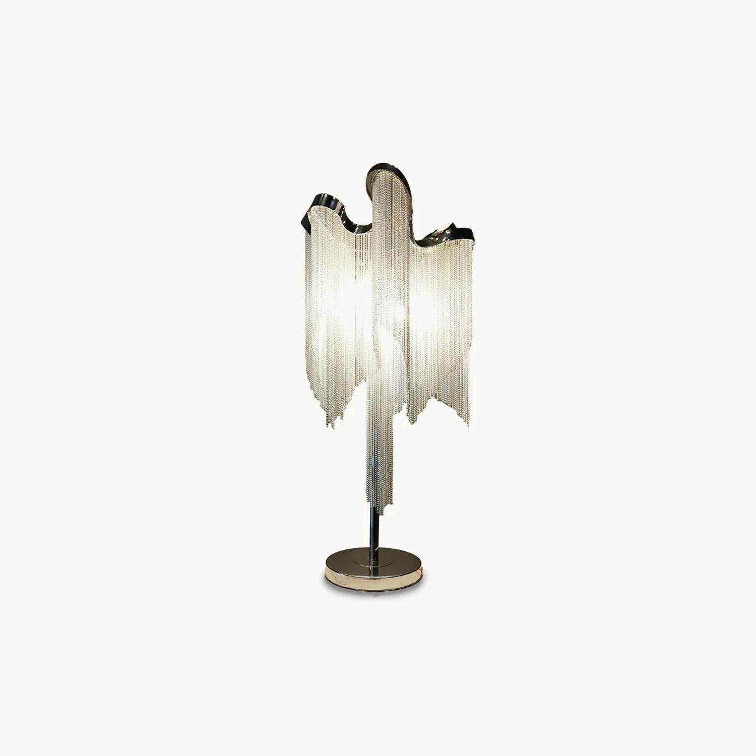Environmentally Friendly Postmodern Simple Tassel Table Lamp Soft