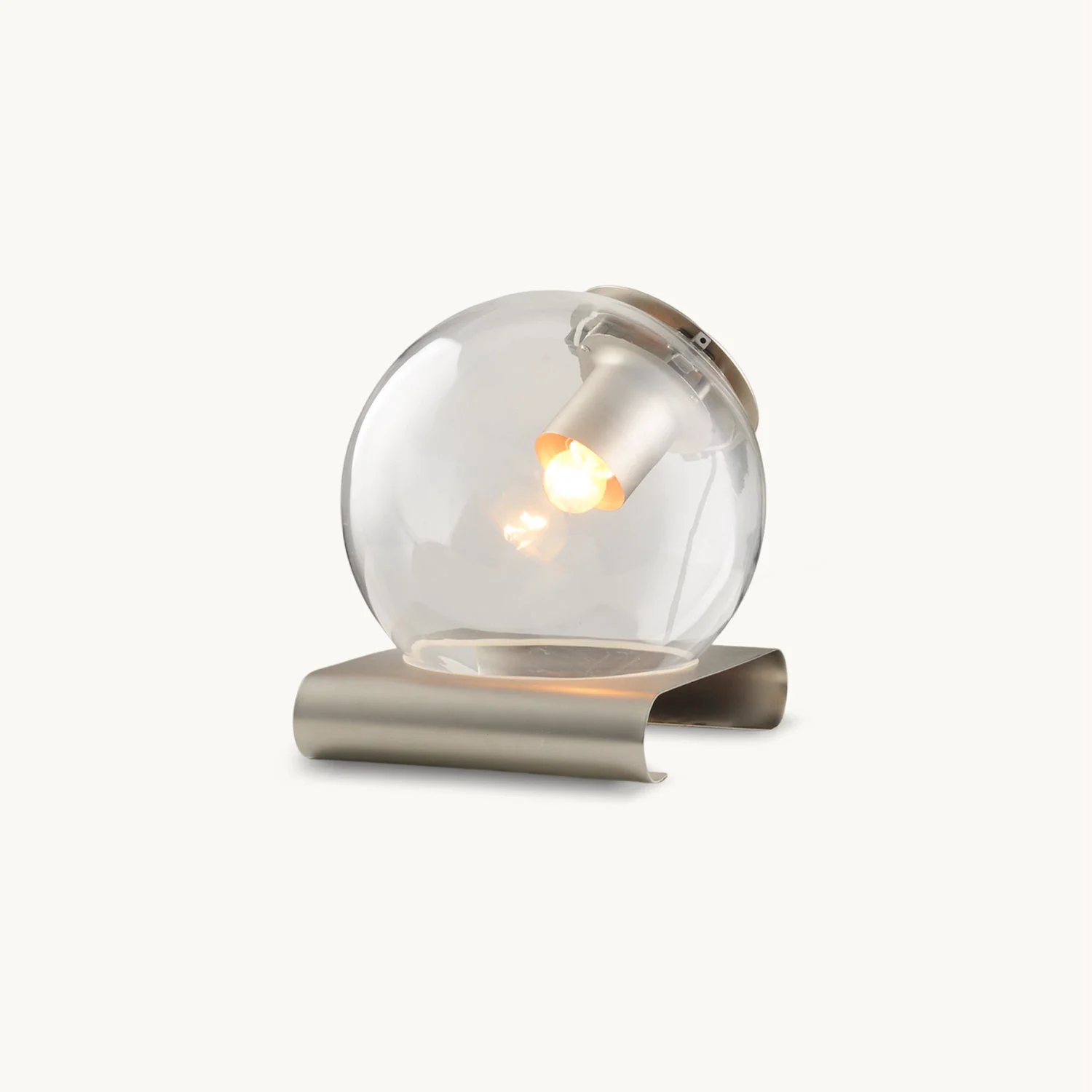 Smooth Broken Pool Cannon Table Lamp Contemporary