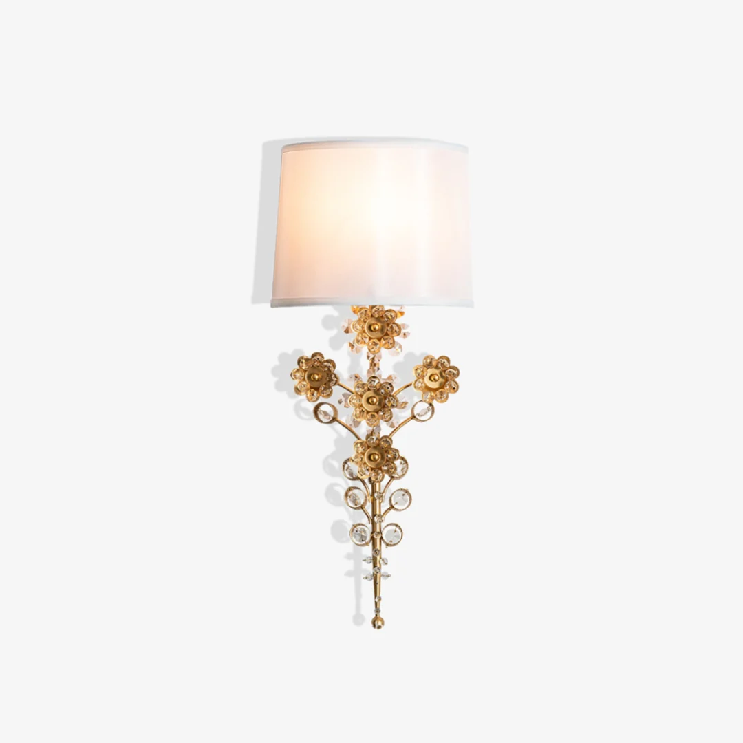 Efficient Crystal Bouquet Wall Sconce Elite