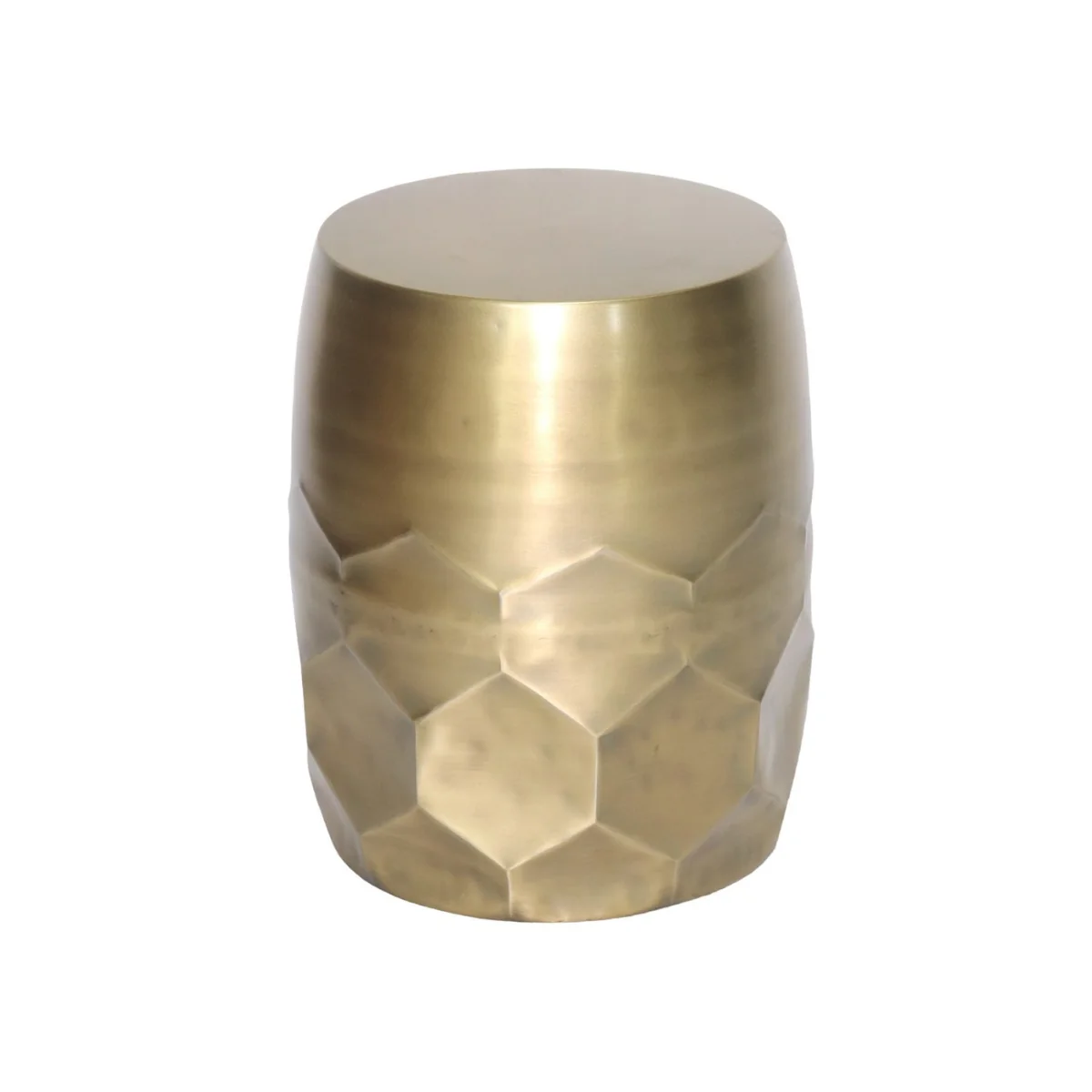 Safe Pelley Hammered Side Table Durable