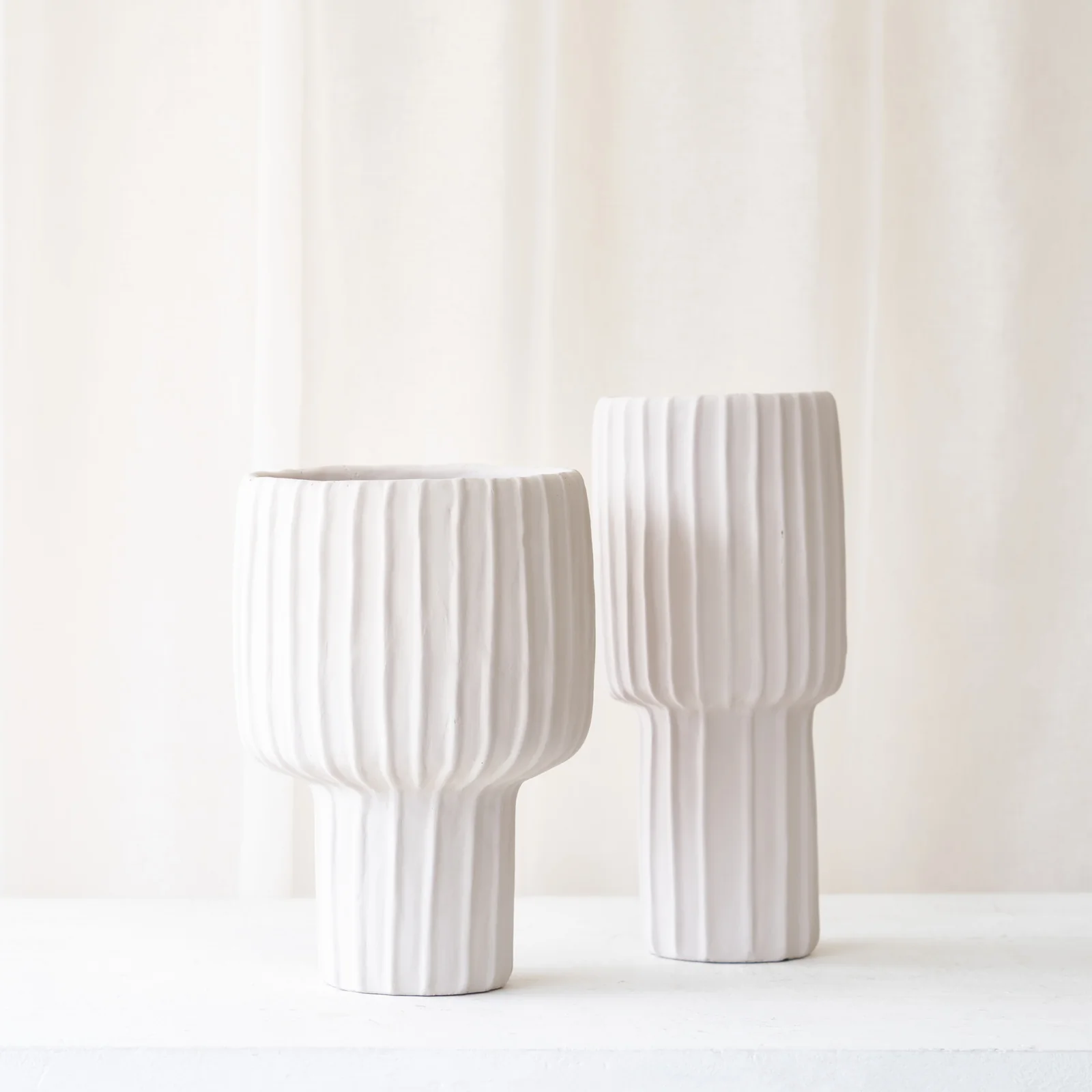 Relaxed Maja Vase Cream Carefully Designed