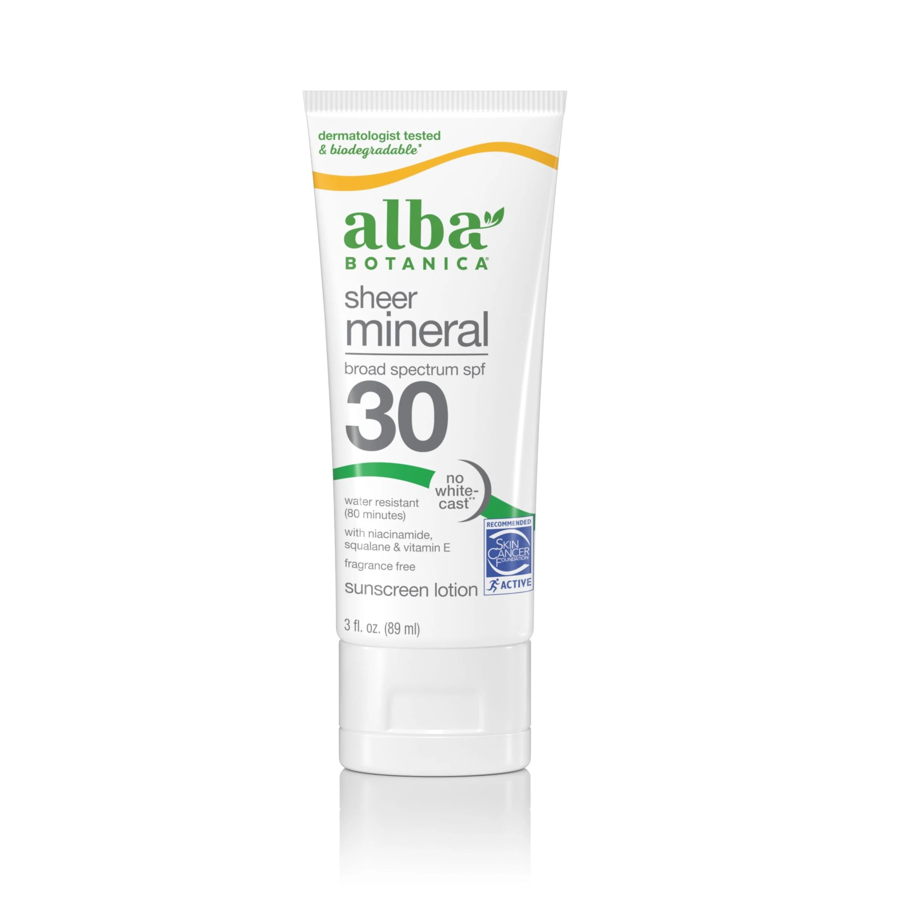 Natural Alba Botanica Fragrance Sheer Mineral - SPF 50 Convenient