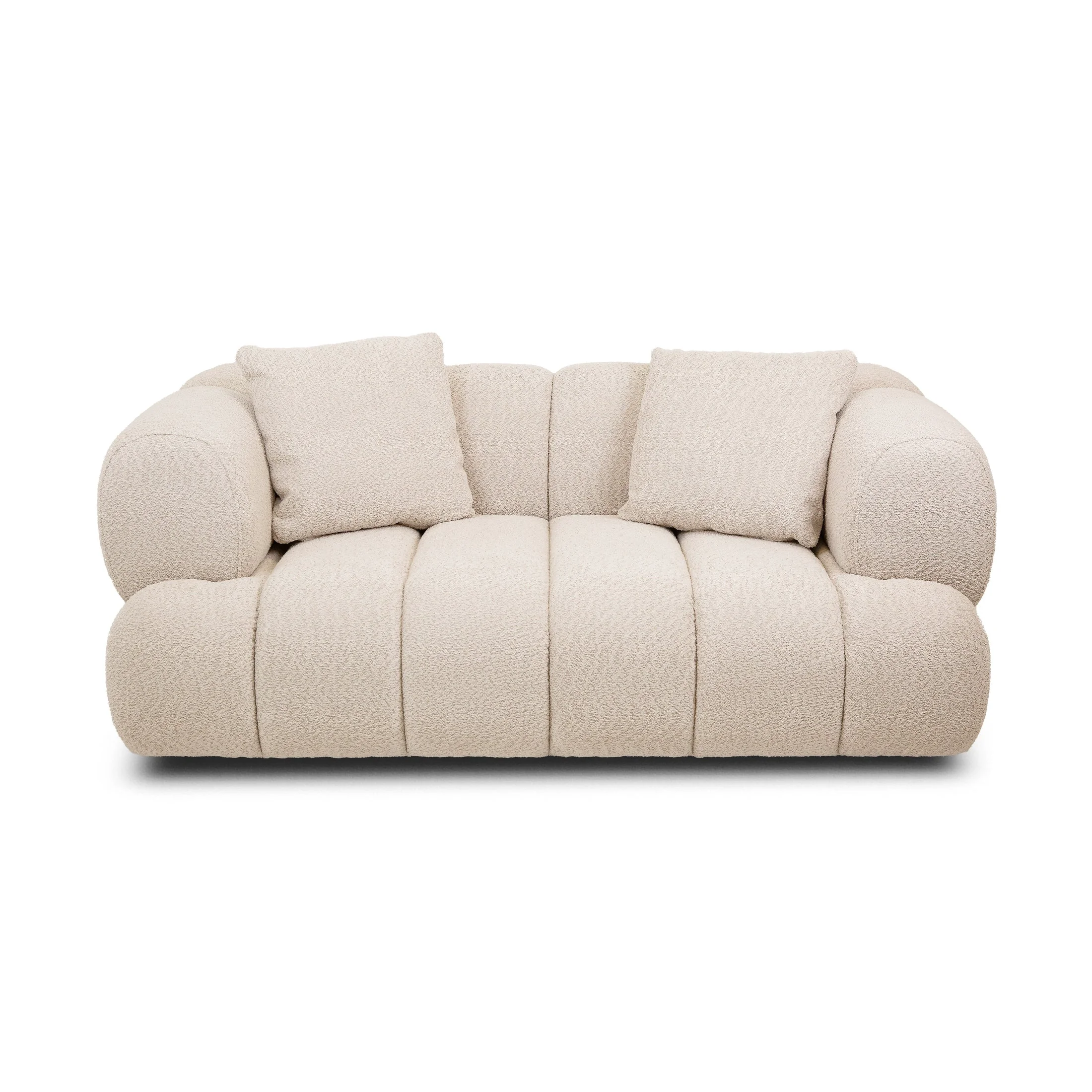 Dependable Amalie 2-Seater Sofa w 2 Pillows Comfortable