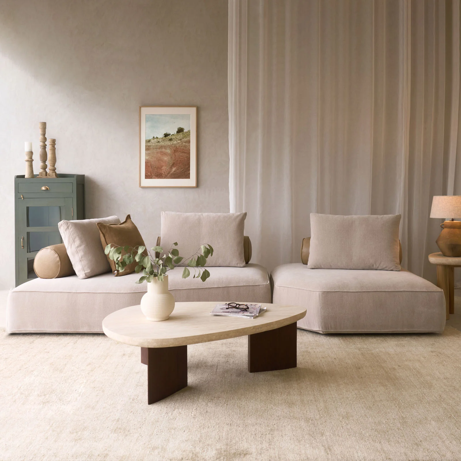 Classic Causeway Modular Sofa Dunes Arena 316cm First-Class